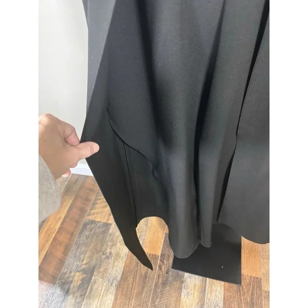 Alexia Admor Womens Black  Wide Leg Jumpsuit Size 10 - Picture 4 of 9